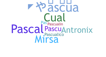ชื่อเล่น - Pascual