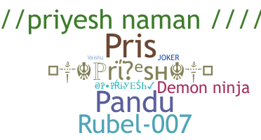 ชื่อเล่น - Priyesh