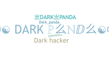 ชื่อเล่น - darkpanda