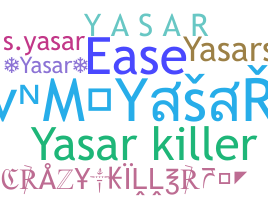 ชื่อเล่น - Yasar