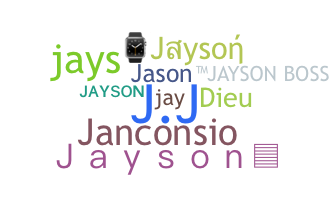 ชื่อเล่น - Jayson