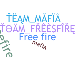 ชื่อเล่น - TeamFreeFire