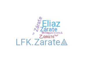 ชื่อเล่น - Zarate