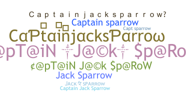 ชื่อเล่น - Captainjacksparrow