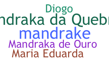 ชื่อเล่น - Mandrake