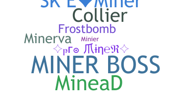 ชื่อเล่น - Miner