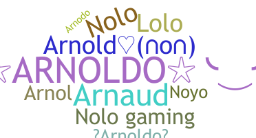 ชื่อเล่น - Arnoldo