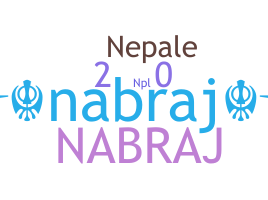 ชื่อเล่น - Nabraj