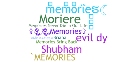 ชื่อเล่น - Memories