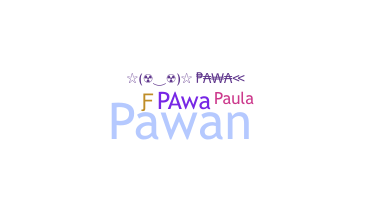 ชื่อเล่น - Pawa