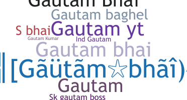ชื่อเล่น - Gautambhai