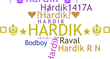 ชื่อเล่น - hardik1417A