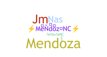 ชื่อเล่น - MendozaNC