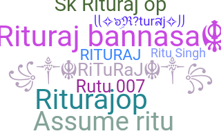 ชื่อเล่น - Rituraj
