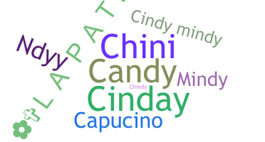 ชื่อเล่น - Cindy
