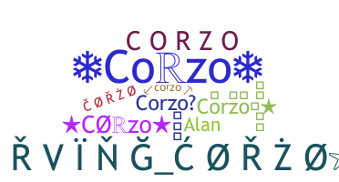 ชื่อเล่น - Corzo
