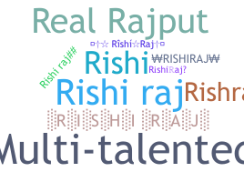 ชื่อเล่น - Rishiraj