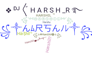 ชื่อเล่น - harshil