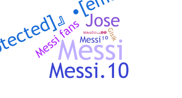 ชื่อเล่น - Messi10