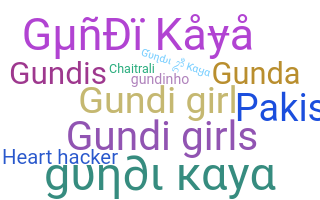 ชื่อเล่น - Gundi