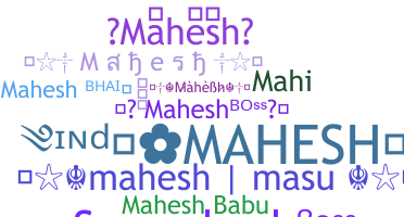 ชื่อเล่น - Mahesh
