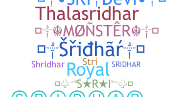 ชื่อเล่น - Sridhar