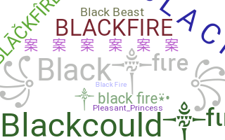 ชื่อเล่น - BlackFire