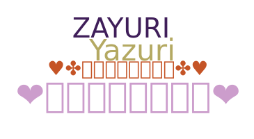 ชื่อเล่น - Zayuri