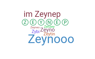 ชื่อเล่น - zeynep
