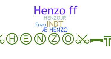 ชื่อเล่น - Henzo