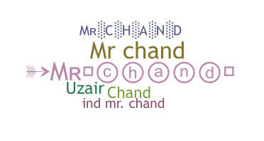 ชื่อเล่น - MRCHAND