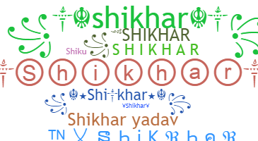 ชื่อเล่น - shikhar