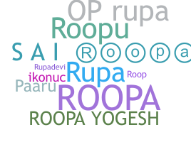 ชื่อเล่น - Roopa