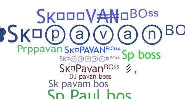 ชื่อเล่น - SkPavanBoss