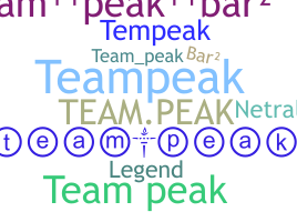 ชื่อเล่น - TeamPeak
