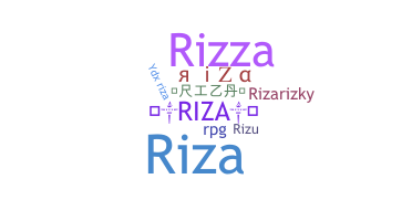 ชื่อเล่น - riza