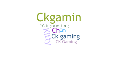 ชื่อเล่น - Ckgaming
