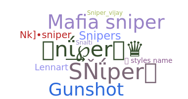 ชื่อเล่น - snipers