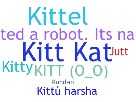 ชื่อเล่น - Kitt