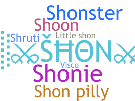 ชื่อเล่น - Shon