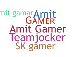 ชื่อเล่น - AmitGamer