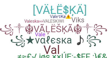 ชื่อเล่น - valeska