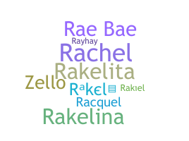 ชื่อเล่น - Rakel