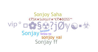 ชื่อเล่น - Sonjoy