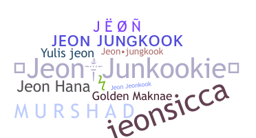 ชื่อเล่น - Jeon