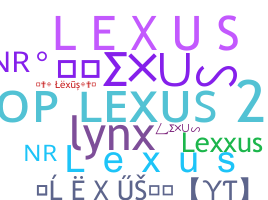 ชื่อเล่น - Lexus