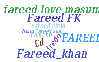 ชื่อเล่น - Fareed