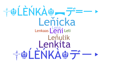 ชื่อเล่น - Lenka