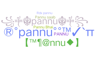 ชื่อเล่น - Pannu