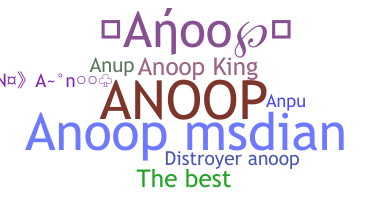 ชื่อเล่น - Anoop